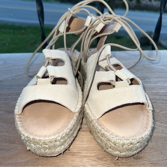 Soludos Women’s Espadrille Sandals. Summer Sedona Ghillies Platform USW Size 7.5 - Picture 3 of 11